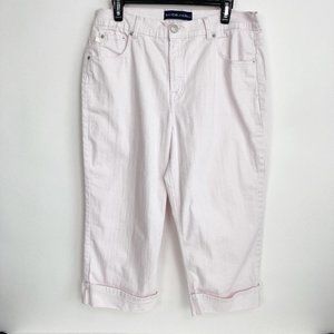 Bandolinoblu Pink Capri Pants 16